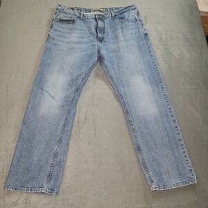 Wrangler Jeans Men's Quality Relaxed Straight fit Size 38x30 with 5 Pockets
